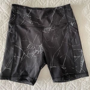 Kiava marble Biker Shorts